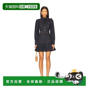 牛仔飞扬连衣裙 女士 5410DF25R 香港直邮ZIMMERMANN 1h可退