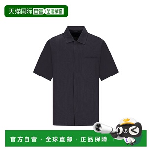 1h可退 香港直邮Herno 男士 贴袋短袖衬衫 CM000012U12684