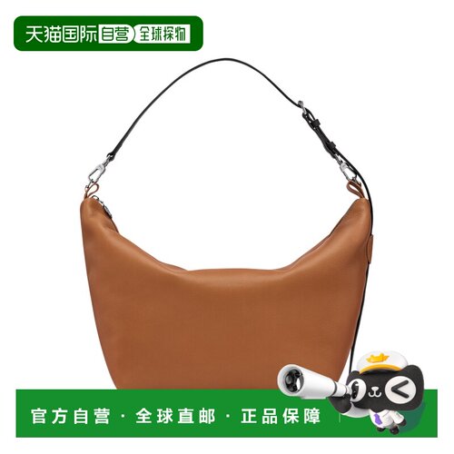 自营 欧洲直邮LONGCHAMP珑骧 女士棕色Le Slouchy【付后1h可退】