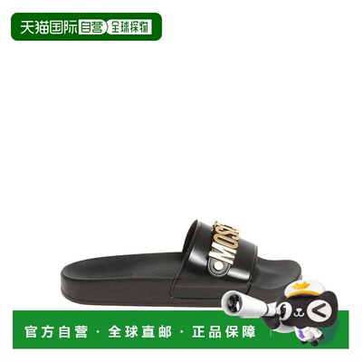 香港直邮MOSCHINO 男士凉鞋 MB28032G0MG11 CO 黑【付后1h可退】