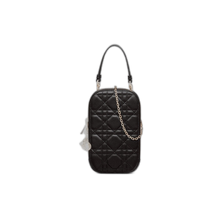 欧洲直邮Christian Dior克里斯汀 迪奥Lady Dior手提包斜挎包羊皮