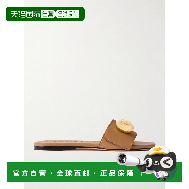 1h可退 LOEWE 罗意威 女士 Pebble 拖鞋 L815465XB0女鞋凉鞋