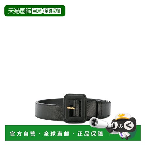 香港直邮PRADA 女士腰带 1CC1548NQ00F0002 AW2022 黑色 PRADA Wi