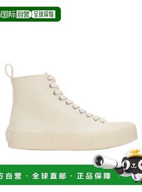 香港直邮Jil Sander 系带高帮休闲鞋 J16WS0009P5242厚底