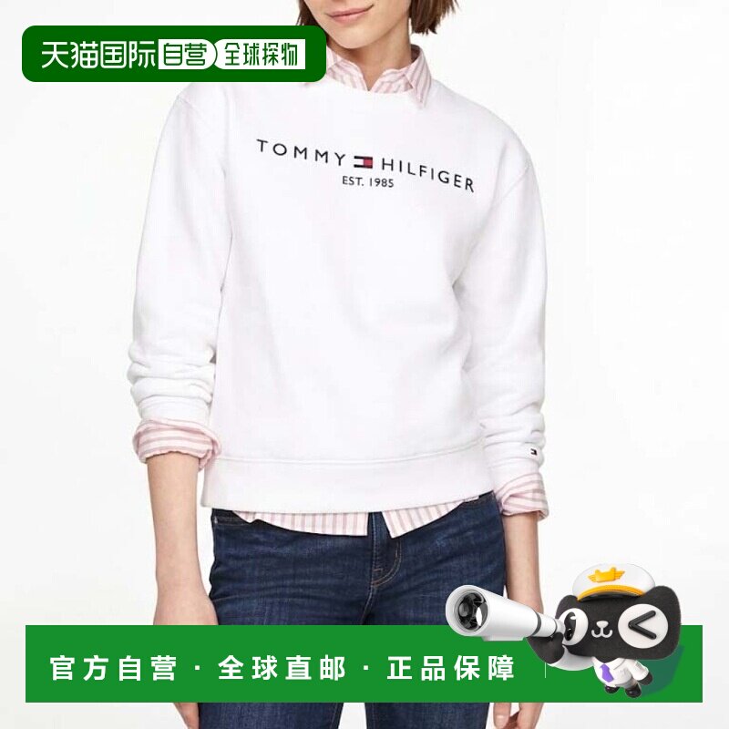 香港直邮Tommy Hilfiger 汤米 希尔费格 女士 WW0WW47831 卫衣 WW