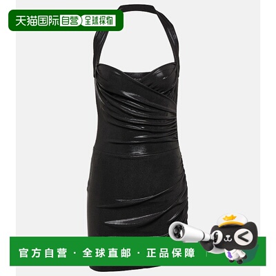 1h可退 香港直邮NORMA KAMALI 诺玛 卡玛丽 女士 Cayla 褶皱金银
