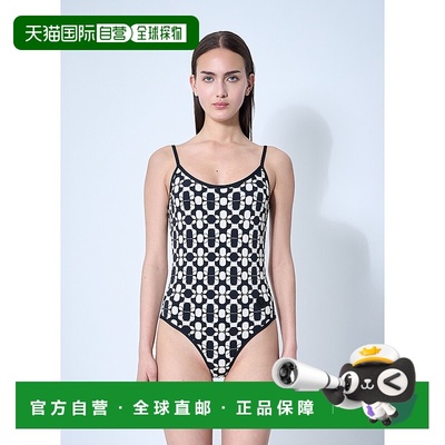 1h可退 香港直邮Moncler 盟可睐 女士 印花泳衣 8N00006598HAF09