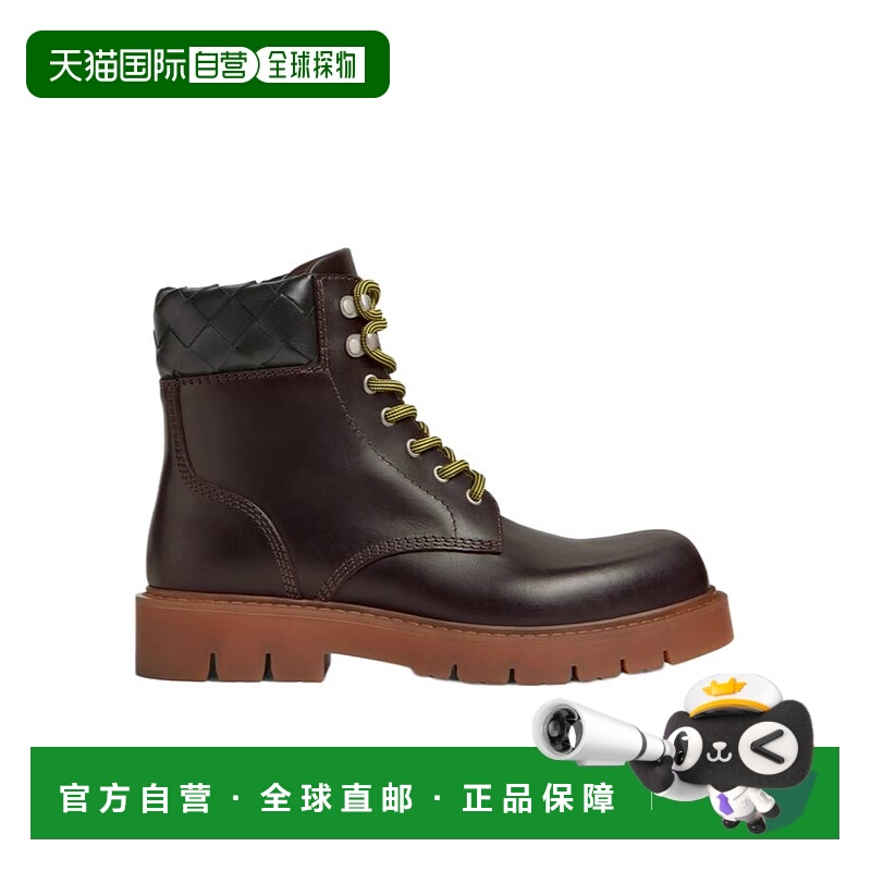 香港直邮Bottega Veneta BV 24SS Haddock 系带靴子 Women厚底
