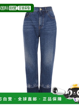 香港直邮Chloe 直筒牛仔裤 C24UDP02154直筒裤