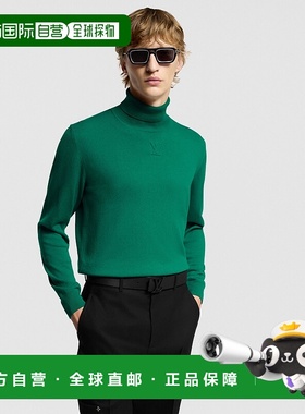 自营Louis Vuitton 休闲系列 Pull col roule embosse LV en cach