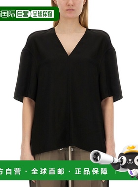 1h可退 香港直邮rick owens 瑞克 欧文斯 女士 V领T恤 RP01D2236Y