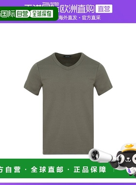 1h可退 香港直邮Tom Ford V领短袖T恤 T4M091040