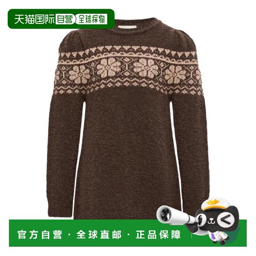香港直邮Moncler 几何提花针织连衣裙 L29549L000【付后1h可退】