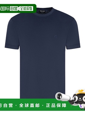 1h可退 香港直邮Giorgio Armani 圆领 T 恤 GM001810TE13559短袖