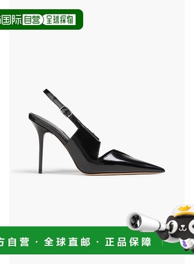 香港直邮Coperni 女士 漆皮露跟浅口鞋 COPSH62BIS496BLACK