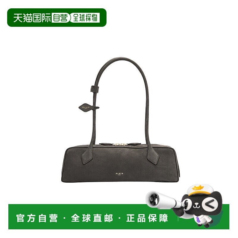 香港直邮Alaia 女士 Le Teckel 中号小牛皮手提包斜挎包包包皮包