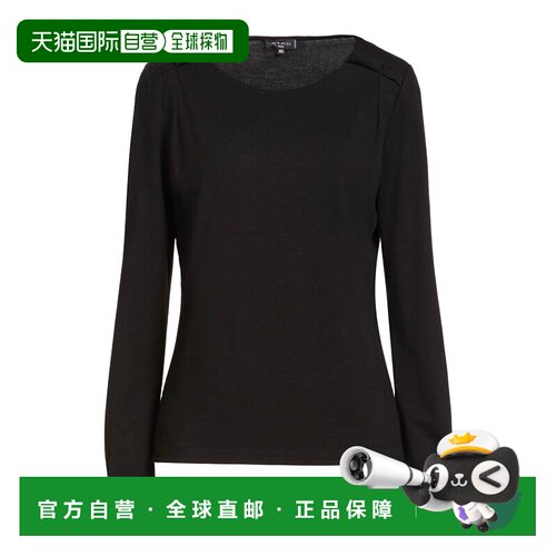香港直邮Etro 艾特罗 女士 T恤 black黑色 舒适时尚