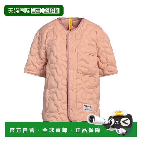 1h可退 香港直邮Moncler 盟可睐 女士 Shell 夹克 pink粉色 舒适