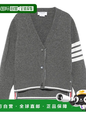 香港直邮Thom Browne 汤姆 布朗 女士 灰色毛线衫 FKC657AY1029