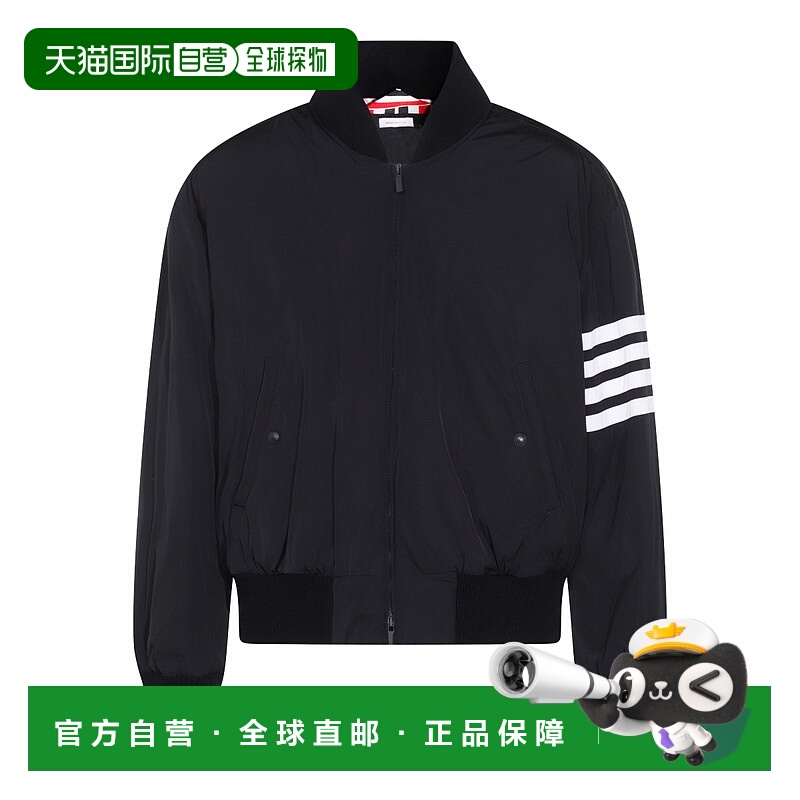 1h可退 香港直邮Thom Browne 汤姆 布朗 男士 飞行员夹克 MJD103X