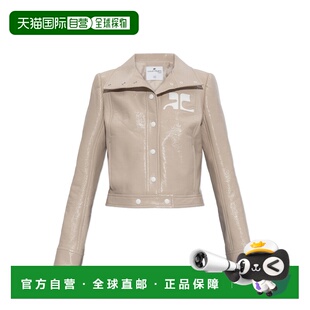 欧洲直邮courreges 女士 外套夹克皮衣