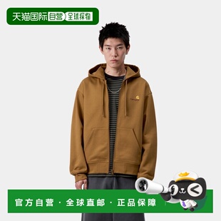 Script男士 American 棕色棉宽松连帽卫 WIP 自营欧洲直邮Carhartt