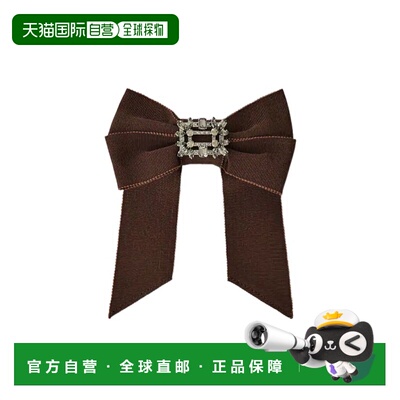 香港直邮Roger Vivier Broche Vivier 罗缎发夹 REWAC360100ARH