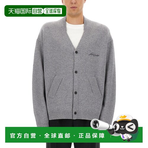 1h可退 欧洲直邮ACNE STUDIOS 男士针织衫 B60381W30 SS2026 灰色