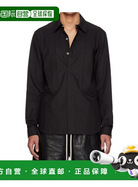 1h可退 香港直邮Rick Owens Temple Fogpocket 长袖衬衫 RU01F223