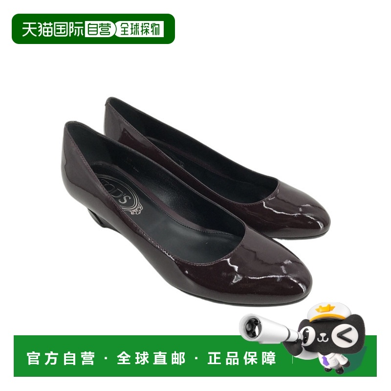 香港直邮Tod's 徽标细节高跟鞋 XW0SF0I320OW0