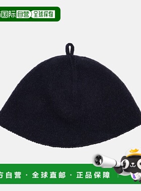 香港直邮The Row 女士 Gib 羊毛帽子 blue蓝色 舒适时尚针织帽