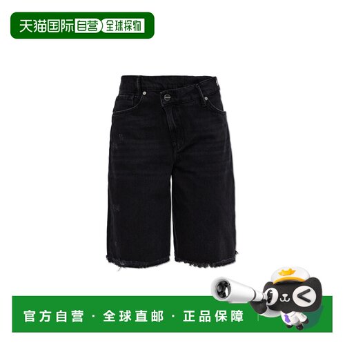 1h可退 香港直邮ALL SAINTS 女士短裤 AKIW054EEWASHEDBLACK SS20