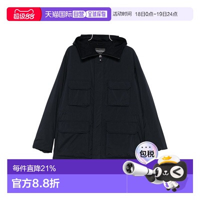 欧洲直邮emporio armani 男士 夹克衫外套男装阿玛尼