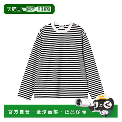 欧洲直邮carhartt wip 女士 上装T恤条纹