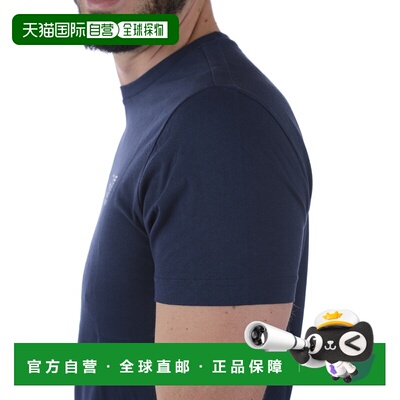 香港直邮EA7 EMPORIO ARMANI 男士T恤 3ZPT70PJ02ZBLUE SS2022