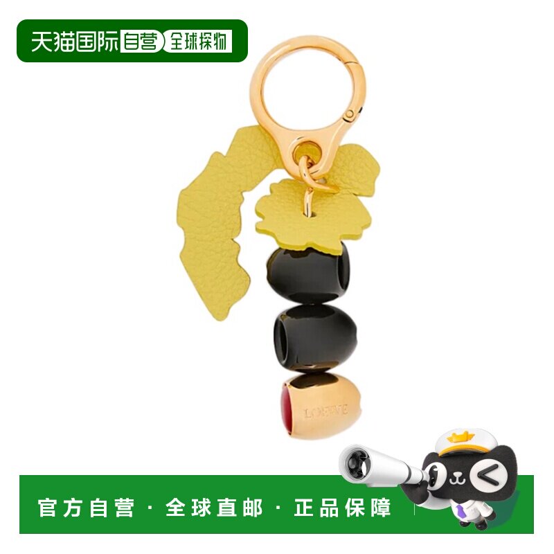 1h可退 香港直邮LOEWE 女士钥匙扣 C621232XMQ1206 SS2025 金色