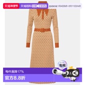 舒适时尚 1h可退 棉混纺中长连衣裙 green绿色 香港直邮RIXO 女士