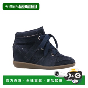 1h可退 香港直邮Isabel Marant Bobby 坡跟运动鞋 BK0011FAA1E20S