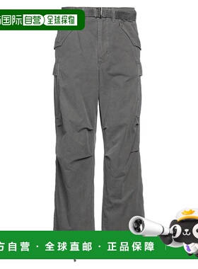 香港直邮Sacai 男士 休闲长裤 grey灰色 舒适时尚