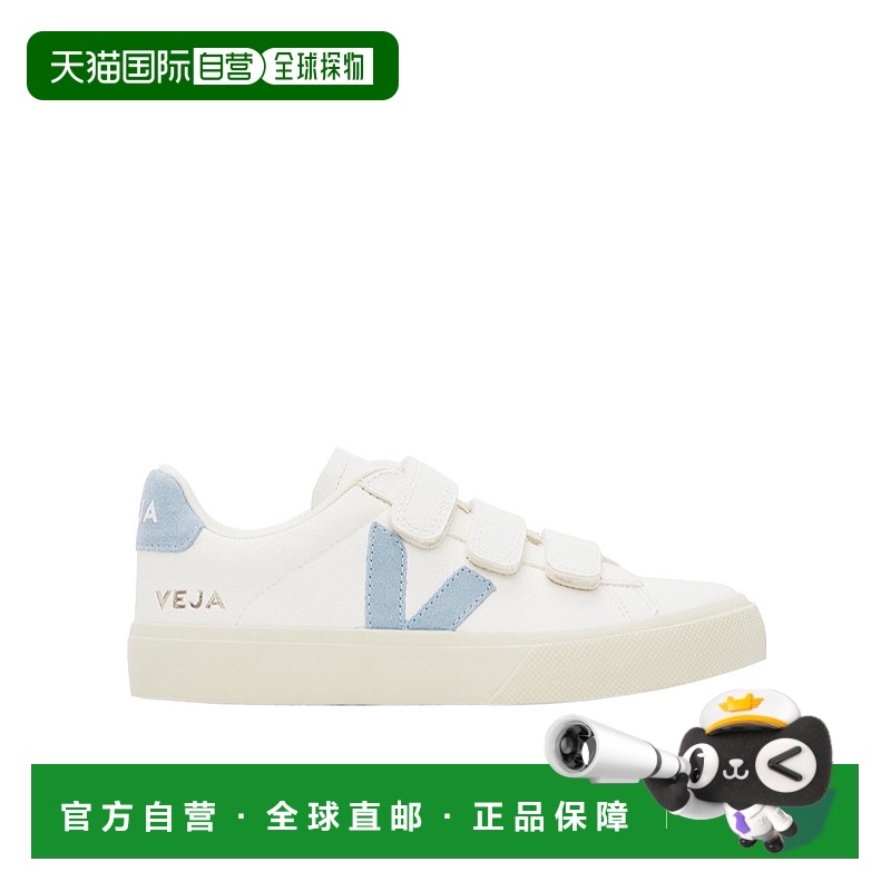 香港直邮Veja 女士 徽标图案低帮休闲鞋 RC0502946A魔术贴
