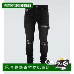 舒適 1h可退 男士 牛仔褲 black黑色 修身 香港直郵AMIRI Quad