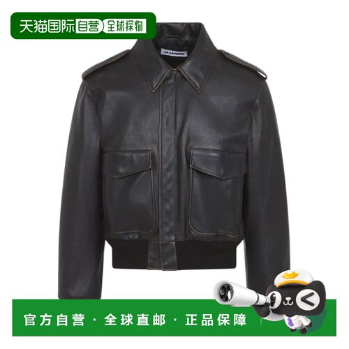 1h可退 Jil Sander 长袖衬衫领皮夹克 J22SW0183J07240