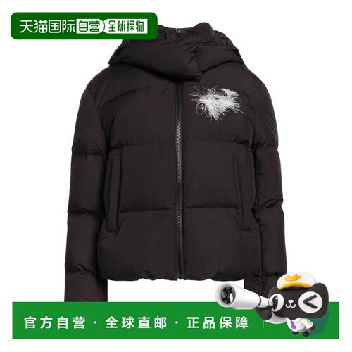 1h可退 香港直邮off-white 女士 Shell 夹克 black黑色 舒适时尚