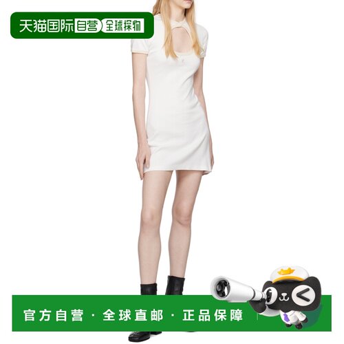 1h可退 香港直邮Courreges 镂空细节迷你连衣裙 423JRO270JS0070