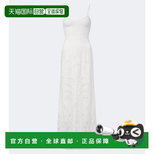 香港直邮FARM RIO 女士 针织长款连衣裙 white白色 舒适时尚