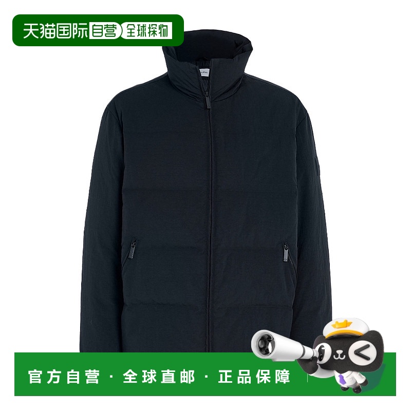 1小时内可退 香港直邮Calvin Klein 卡尔文 克莱恩 男士 皱纹羽绒