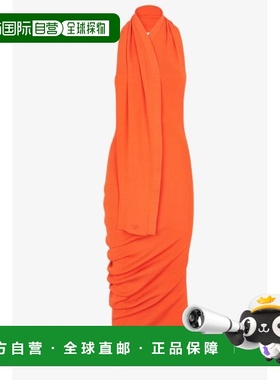 香港直邮Fendi 芬迪 女士 无袖挂脖连衣裙包臀裙 FZDC27ARV4