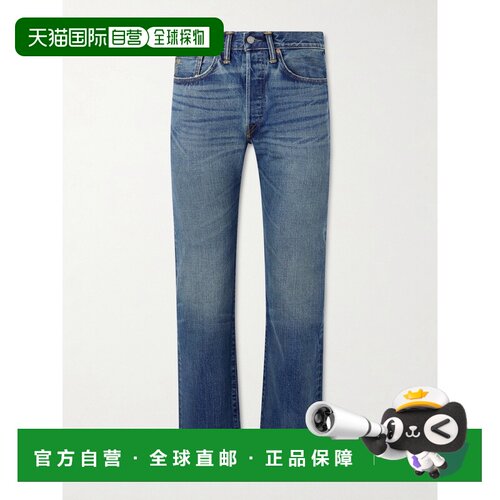 ralph lauren rrl 拉夫 劳伦RRL 男士 直筒牛仔裤【付后1h可退】