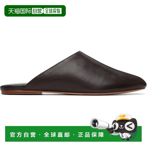 香港直邮A.P.C. 女士 棕色 Les Mules 穆勒鞋 PXCBHF53326