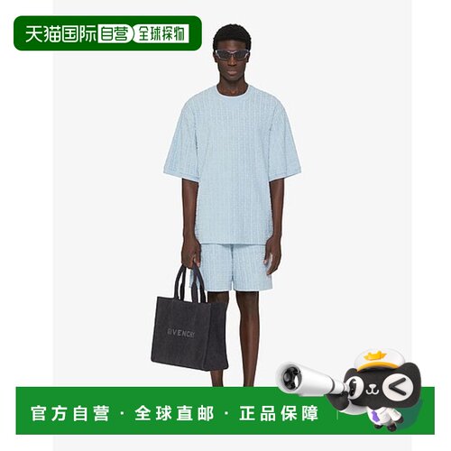 香港直邮Givenchy 4G短袖T恤 BM71JA3YF0纪梵希